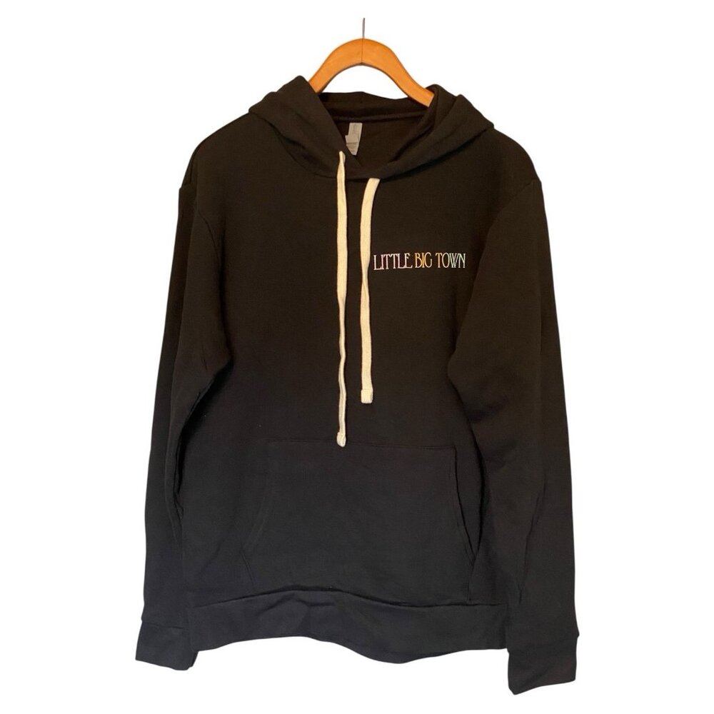 Little Big Town Black Pullover Hoodie Unisex M Nightfall Tour Music Band Group